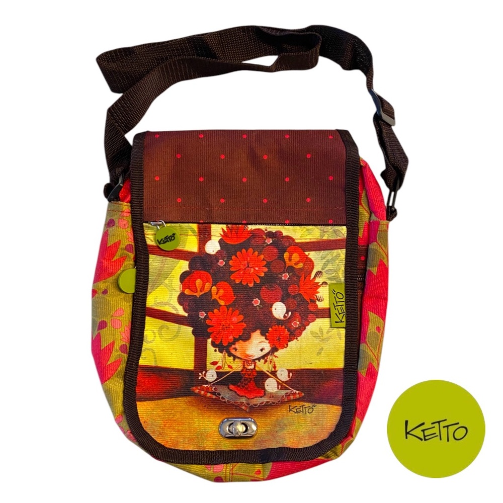🇨🇦 ⚜️ Lovely Ketto “Zen” Crossbody Bag